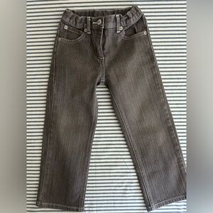 Janie and Jack gray denim jeans